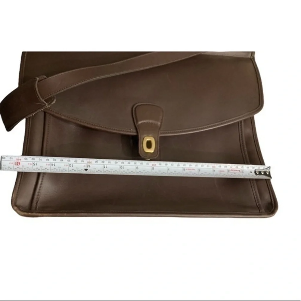 Coach vintage brown briefcase bag 5266